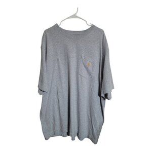 Carhartt Shirt Men 2XL Gray Pocket  Heavyweight Gorpcore Workwear K87-hgy